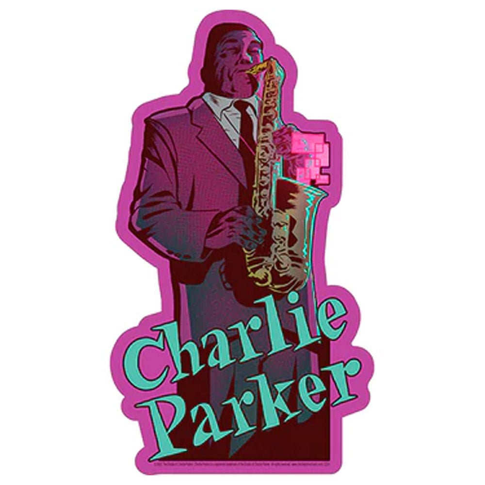 CHARLIE PARKER チャーリーパーカー (生誕 105周年 ) - Sax Vibes / ステッカー - PGS